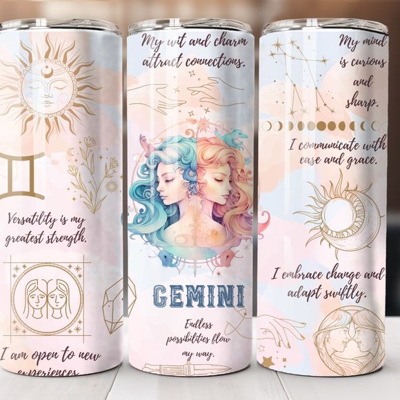 Other - 20oz Double Insulated Zodiac Inspired Tumbler